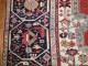 Jewel Toned Oversize Antique Serapi Carpet No. 8295