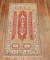 Red Turkish Column Prayer Rug No. 8318