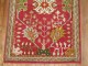 Christmas Color Antique Turkish Oushak Rug No. 8370