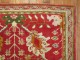 Christmas Color Antique Turkish Oushak Rug No. 8370