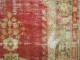 Distressed Angora Wool Oushak Rug No. 8430