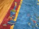 Blue Antique Chinese Art Deco Rug No. 8454