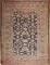 Stunning Antique Navy Mahal Rug No. 8578