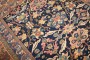 Stunning Antique Navy Mahal Rug No. 8578