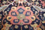 Stunning Antique Navy Mahal Rug No. 8578