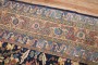 Stunning Antique Navy Mahal Rug No. 8578