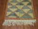 Ivory Pink Light Blue Turkish Shag Rug No. 8620