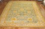 19th Century Gray Blue Antique Oushak Rug No. 8665