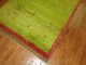  Green Turkish Tulu Rug No. 8732