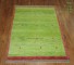  Green Turkish Tulu Rug No. 8732