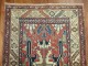 Antique Rustic Heriz Runner No. 8751