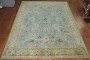 Light Blue Antique Persian Tabriz Rug No. 8764