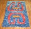 Blue Turkish Shag Rug No. 8808