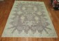 Gray Vintage Oushak Rug No. 8824