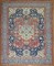 Navy Persian Tabriz Antique Rug No. 8903