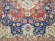 Navy Persian Tabriz Antique Rug No. 8903