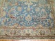 Pictorial Blue Tabriz Rug No. 8981