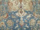 Pictorial Blue Tabriz Rug No. 8981