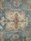 Pictorial Blue Tabriz Rug No. 8981