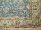 Pictorial Blue Tabriz Rug No. 8981