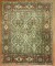 Antique Green Heriz Masculine Rug No. 9116