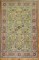 Soft Green Tabriz Rug No. 9156