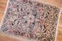 Blue Pink Persian Kerman Mat No. 9198