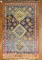 Colorful Antique Persian Gabbeh Rug No. 9316