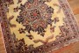 Antique Square Yellow Ground Sarouk Foyer Mat No. 9322