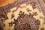 Antique Square Yellow Ground Sarouk Foyer Mat No. 9322