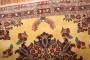 Antique Square Yellow Ground Sarouk Foyer Mat No. 9322