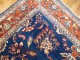 Royal Blue Persian Sarouk Rug No. 9327