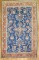 Royal Blue Persian Sarouk Rug No. 9327