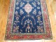 Navy Blue Mohajeran Persian Sarouk No. 9329