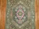 Pink and Brown Vintage Turkish Runner No. 9451