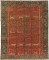 Pictorial 19th Century Bakshaish Rug No. 9581