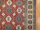 19th Century Red Shirvan Rug No. 9654