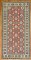 19th Century Red Shirvan Rug No. 9654