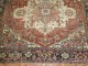 Antique Square Persian Heriz Rug No. 9756