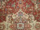 Antique Square Persian Heriz Rug No. 9756