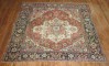 Antique Square Persian Heriz Rug No. 9756