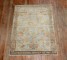 Sky Blue Peach Accent Persian Throw Rug No. 9770