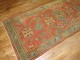 Wide Antique Orange Oushak Runner No. 9859