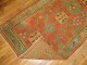 Wide Antique Orange Oushak Runner No. 9859