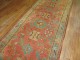 Wide Antique Orange Oushak Runner No. 9859