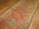 Wide Antique Orange Oushak Runner No. 9859