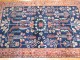 Navy Antique Persian Sarouk Rug No. 9984