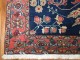 Navy Antique Persian Sarouk Rug No. 9984