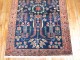 Navy Antique Persian Sarouk Rug No. 9984