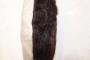 Black Mohair Rug Pillow No. p4711